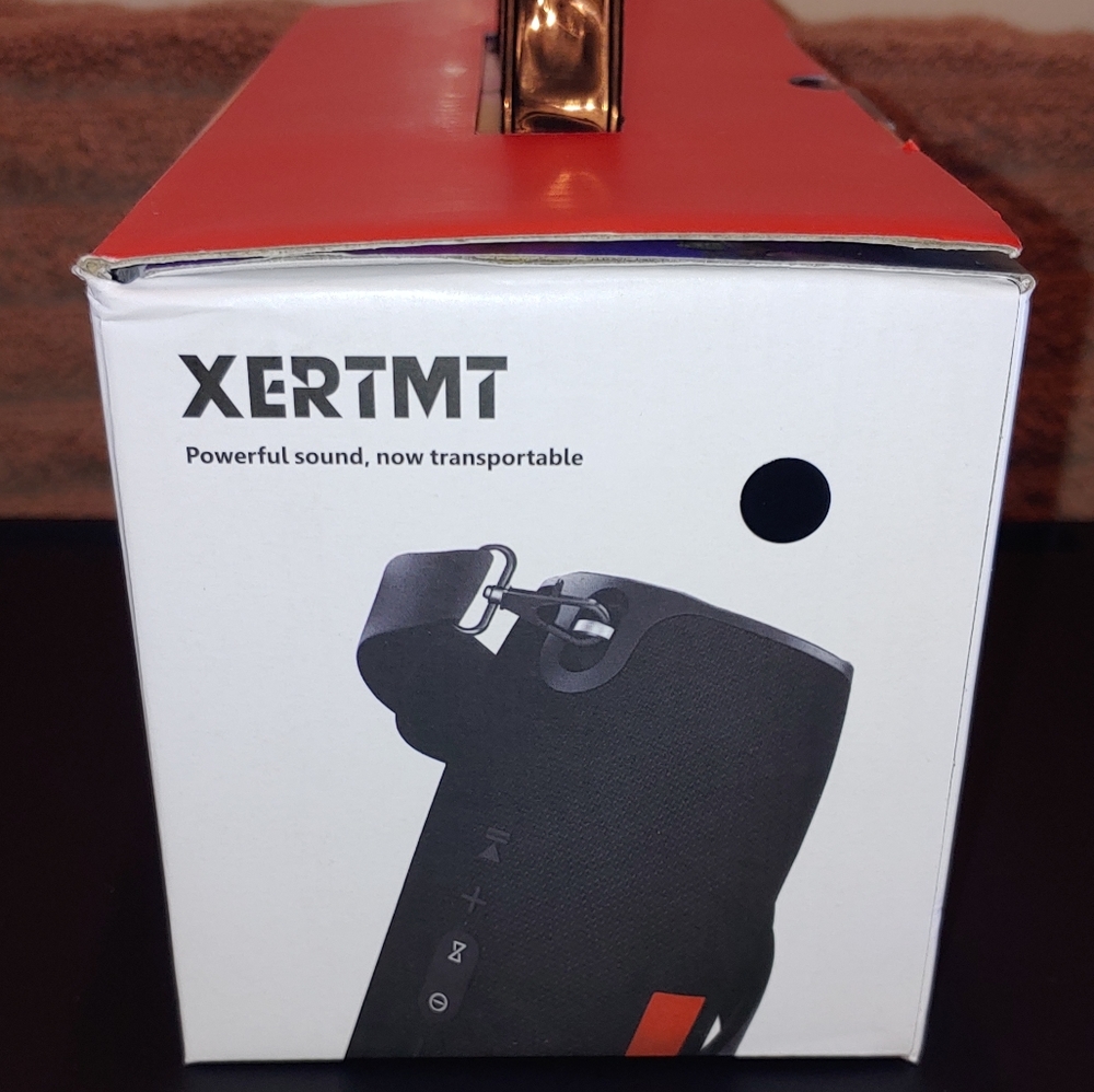 Bluetooth Speaker Portable - Blue with Shoulder Strap - Picture 9 of 10